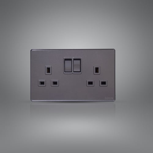 فيش ثلاثي مجوز رمادي