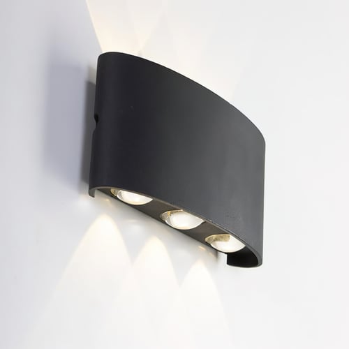 انارة جدارية سور 6 عدسه خارجي