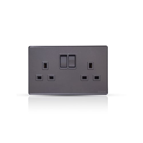 فيش ثلاثي مجوز رمادي