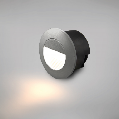 كشاف درج سلم دائري رمادي