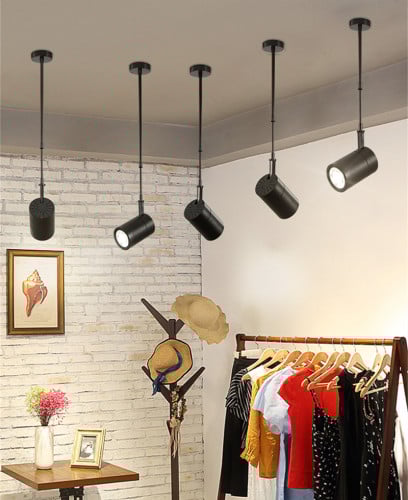 تراك لايت معلق 15 واط جرم اسود