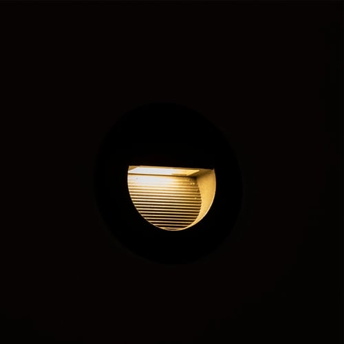 كشاف درج سلم دائري رمادي