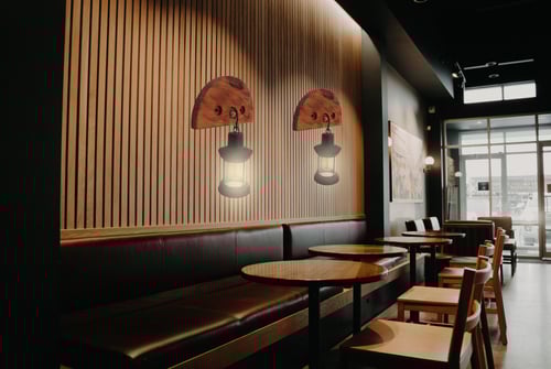 ابليك جداري خشبي