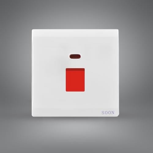 مفتاح تكيف 45 أمبير ابيض