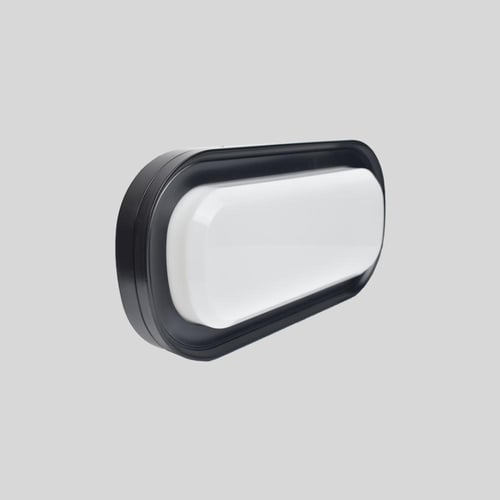 بيضاوي فريم أسود ضد الكسر