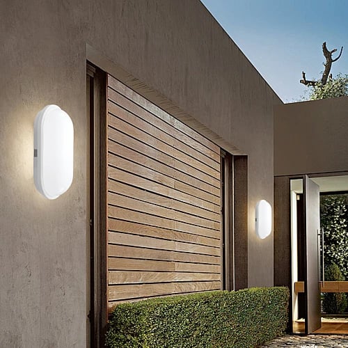 بيضاوي فريم ابيض