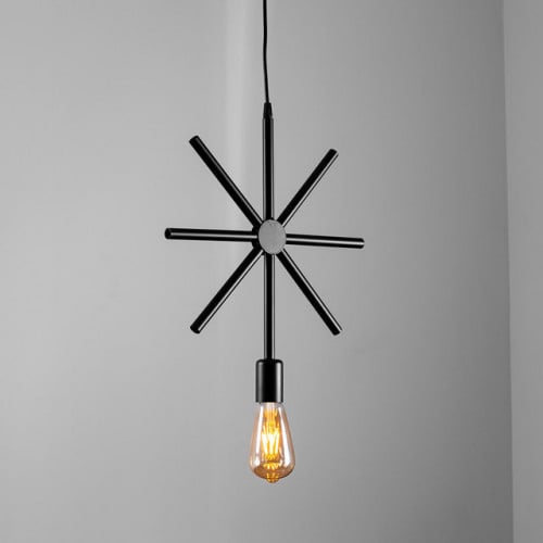 علاقي اسود نجمة استيل