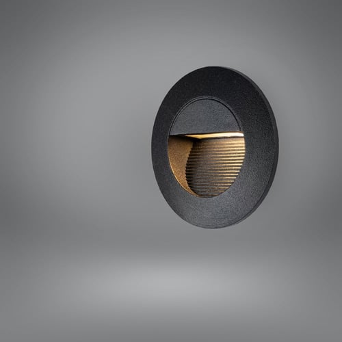 كشاف درج سلم دائري اسود