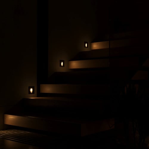 كشاف درج مربع اطار رمادي