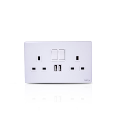 فيش ثلاثي مجوز مع usp ابيض