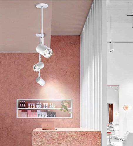 تراك لايت معلق 30 واط جرم ابيض