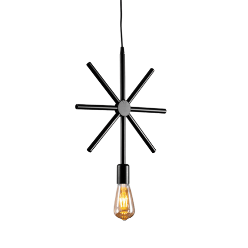 علاقي اسود نجمة استيل