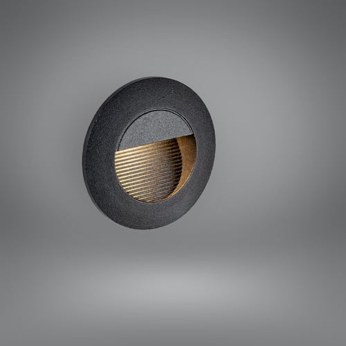 كشاف درج سلم دائري اسود