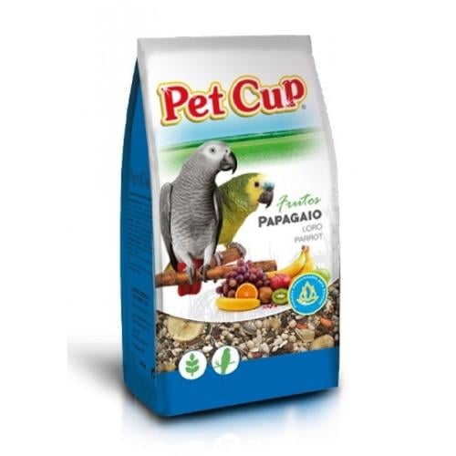 مشكل ببغاوات بالفواكه