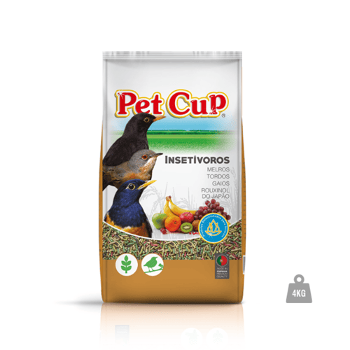 غذاء طيور البلبل والمينا الآكلة للحشرات Pet Cup