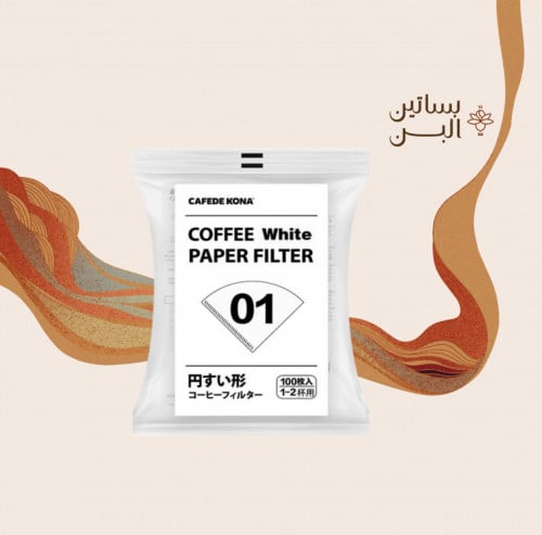 Filter paper 100pieces V01(Fan-shaped;Japan