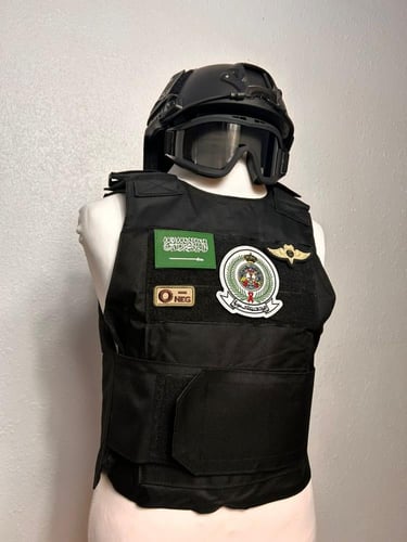 درع بتصميم القوات المسلحه - اسود