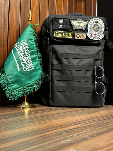 شنطة بتصميم القوات المسلحه - اسود