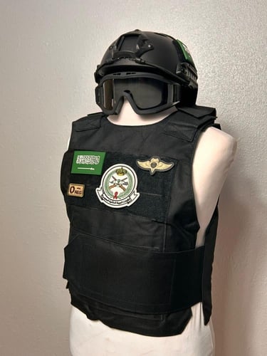 درع بتصميم القوات البرية - اسود