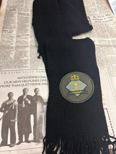 شال الجوازات - اسود