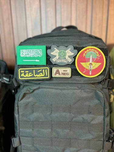 شنطه بتصميم القوات الخاصة الرابع والستون - اسود