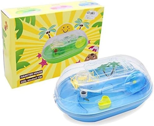 قفص هامستر مع العاب