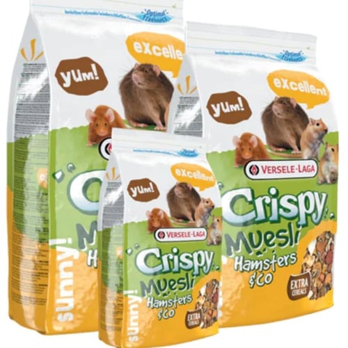 فيرسل لاقا كرسبي طعام هامستر