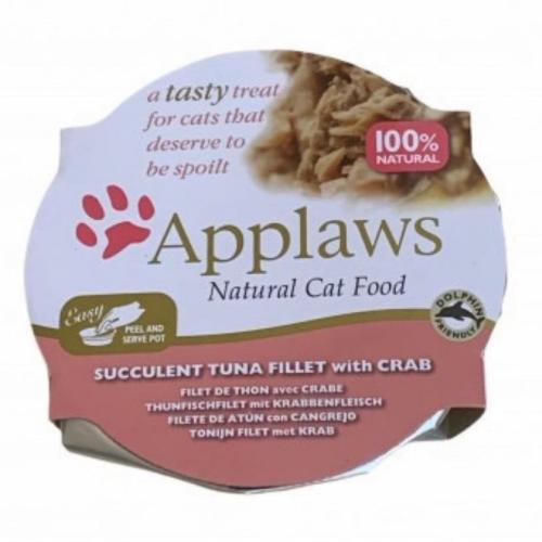 ابلاوز طبق طعام رطب تونا مع السلطعون 60 جم