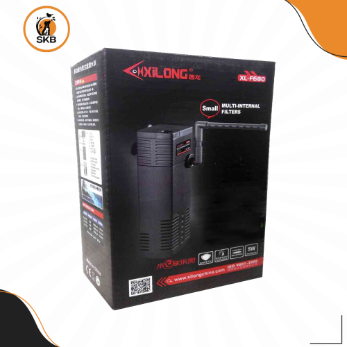 xilong xl-f680 مضخة هواء اوكسجين لأحواض السمك
