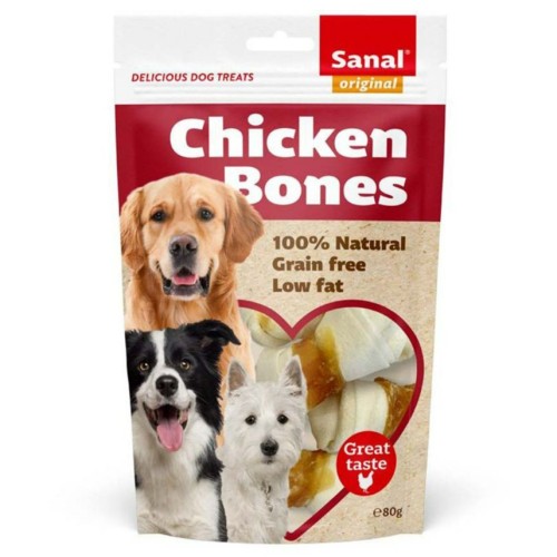 سنال مكافأت شرائح بعظام الدجاج 80 جرام