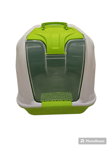 صندوق رمل مغلق للقطط كبير الحجم صناعة ايطالي ذات ج...