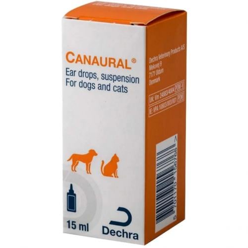 قطرات canaural لعلاج عث الاذن 15 مل