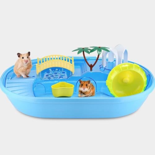 قفص هامستر مع العاب