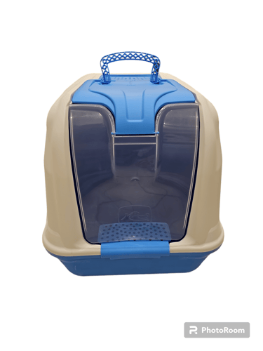 صندوق رمل مغلق للقطط كبير الحجم صناعة ايطالي ذات ج...