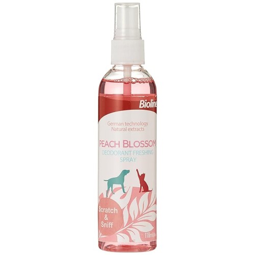 معطر للكلاب والقطط برائحة ازهار الخوخ 118 ml