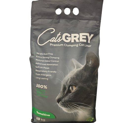 Grey cat رمل للقطط 10 كيلو للقطط التي تعاني من الح...