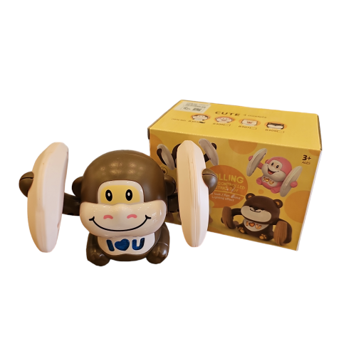 لعبة القرد المتحرك تعمل بالبطاريات