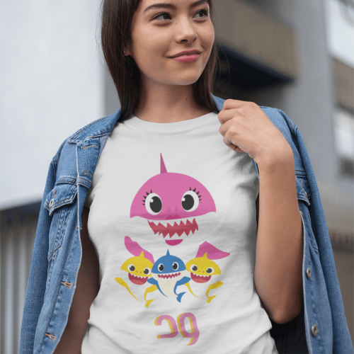 تيشرت عيد ميلاد تصميم بيبي شارك