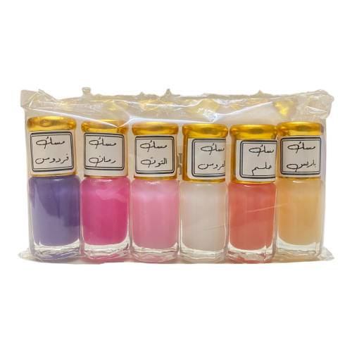 مجموعة مسك 6 انواع