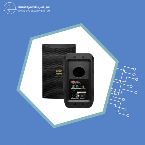 سماعة مونتر 150 وات مع نظام الصوت داخلي