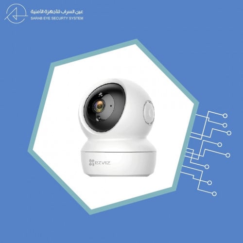 كاميرا واي فاي متحركة C8C قابلة للامالة والتحريك ل...