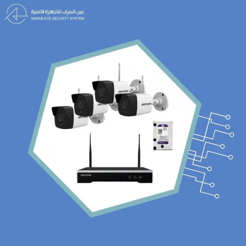 نظام كاميرات مراقبة WI-FI