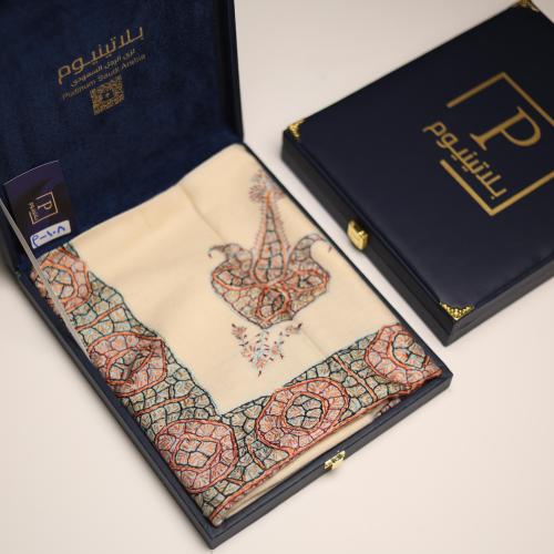 شال باشمينا +هدية من القرشي