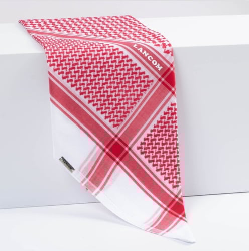 شماغ لانكوم كلاسيك احمر انجليزي