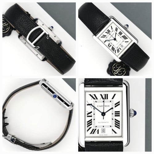 ساعة كارتير جلد