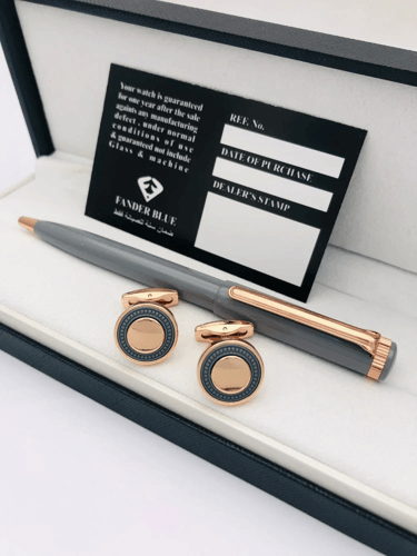 قلم وكبك من فندر بلو