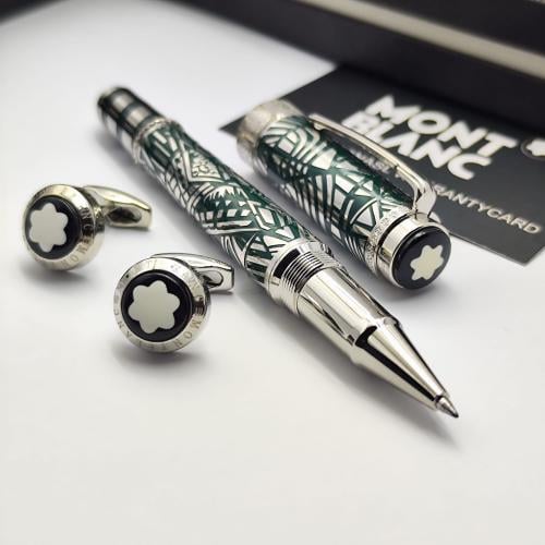 قلم و كبك ماركة مونت بلانك - EE2