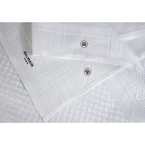 شماغ بالمان مودرن ابيض BN-W