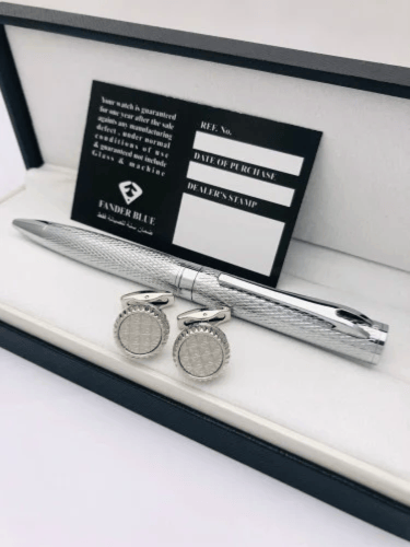 قلم وكبك من فندر بلو