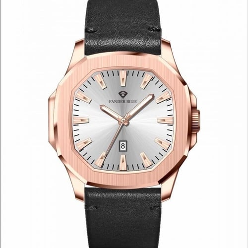 ساعة فندر بلو جلد